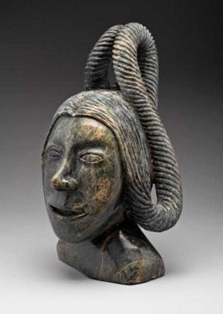Pitseolak Niviaqsi (1947-2015) - Bust of Sedna, 1997