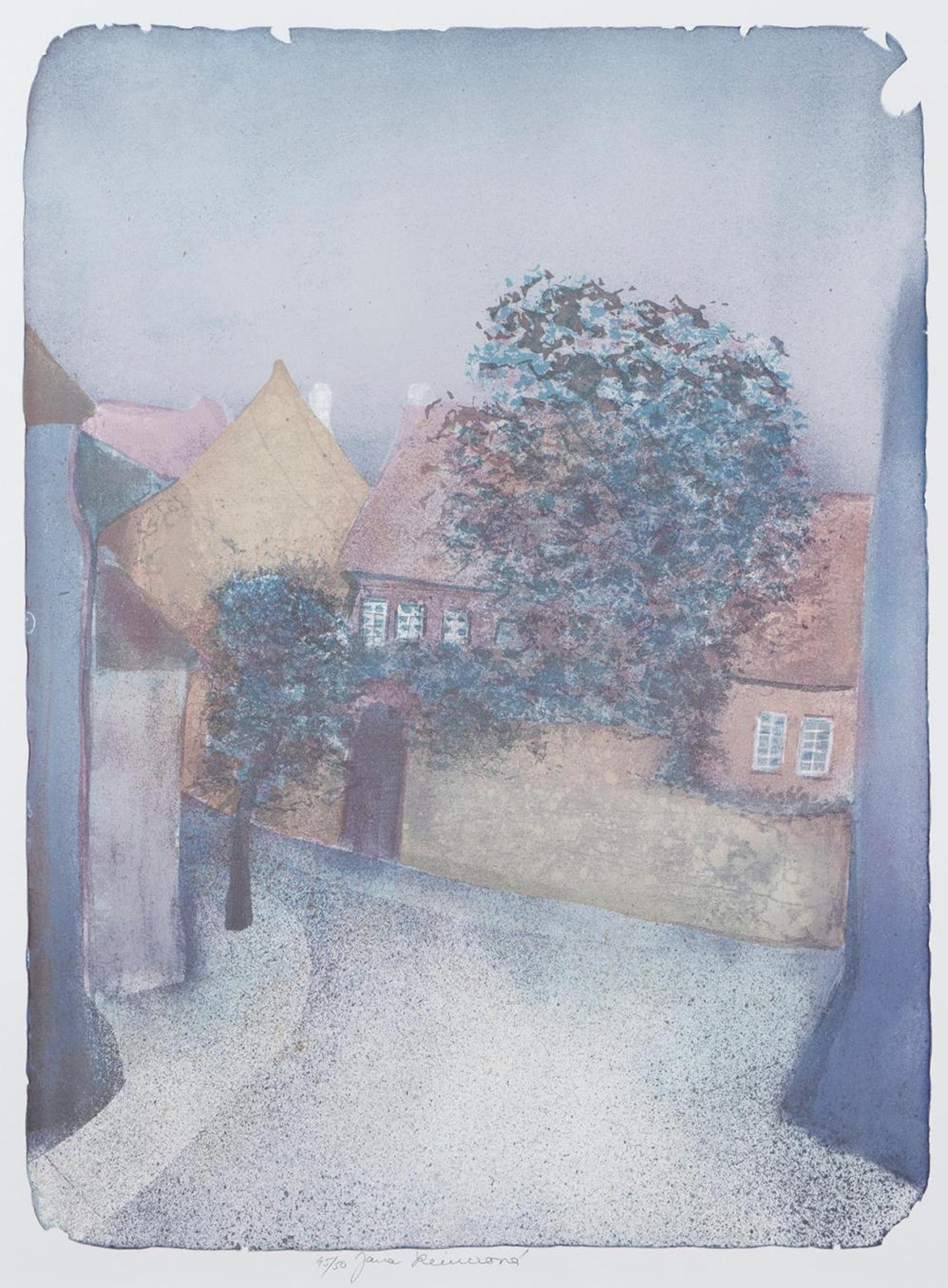 Jana Reinerova (1946) - Untitled (Street with Trees)