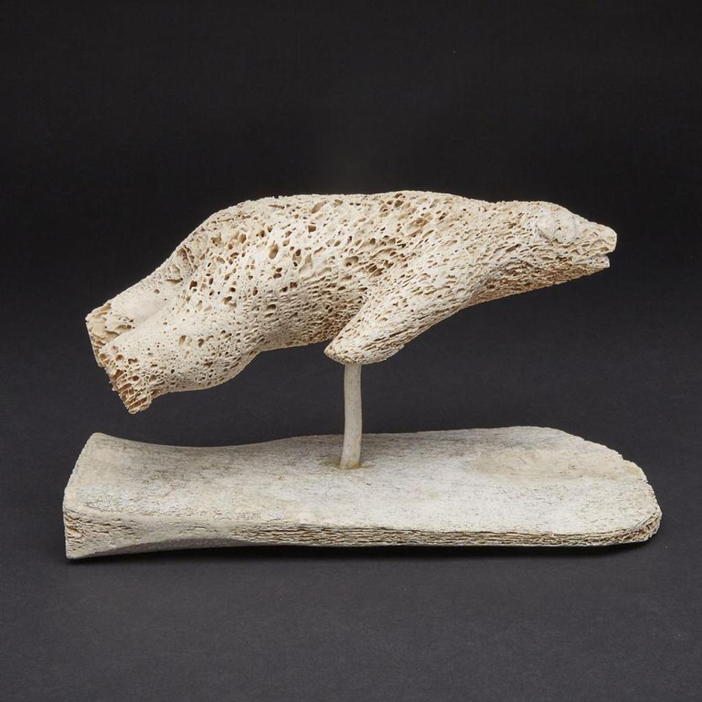 Patrick Ekpakohak (1946) - Polar Bear Shaman In Flight
