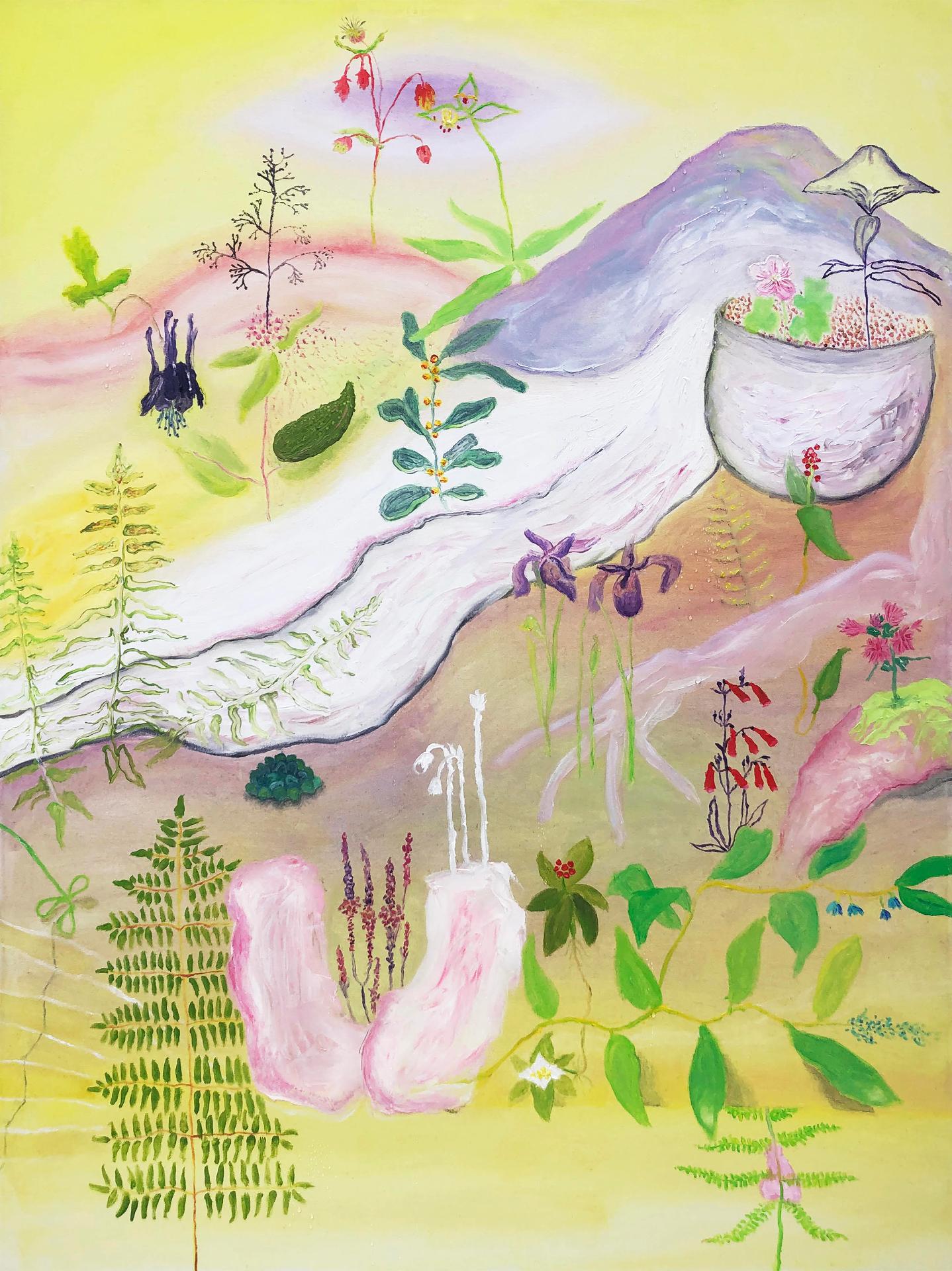 Remy Fortin-Allain - Paysage IV, 2020