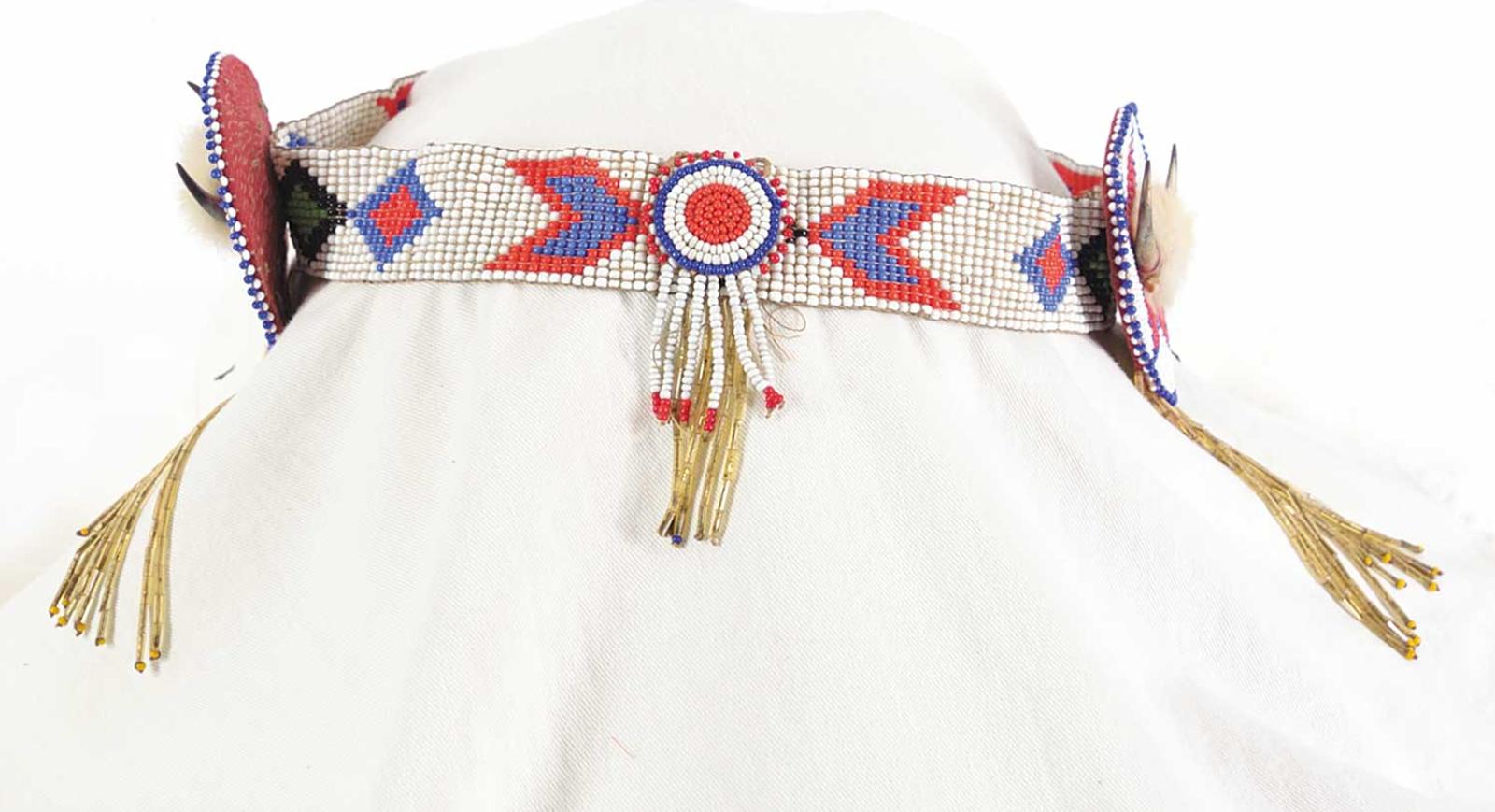 First Nations Basket School - Beaded Pow-Wow Headband