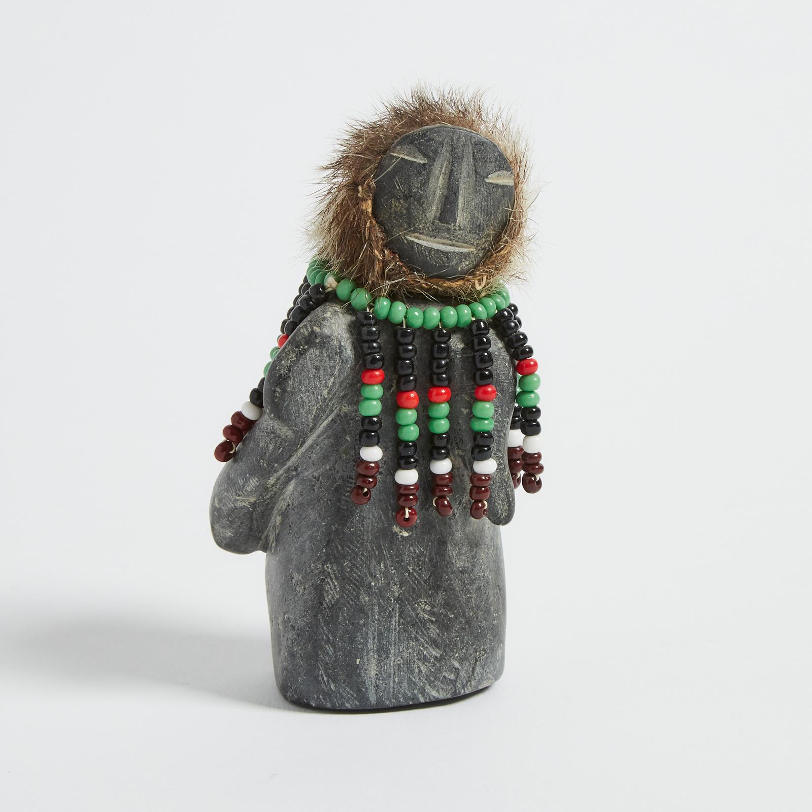 Eva Talooki Aliktiluk (1927-1995) - Woman With Beads