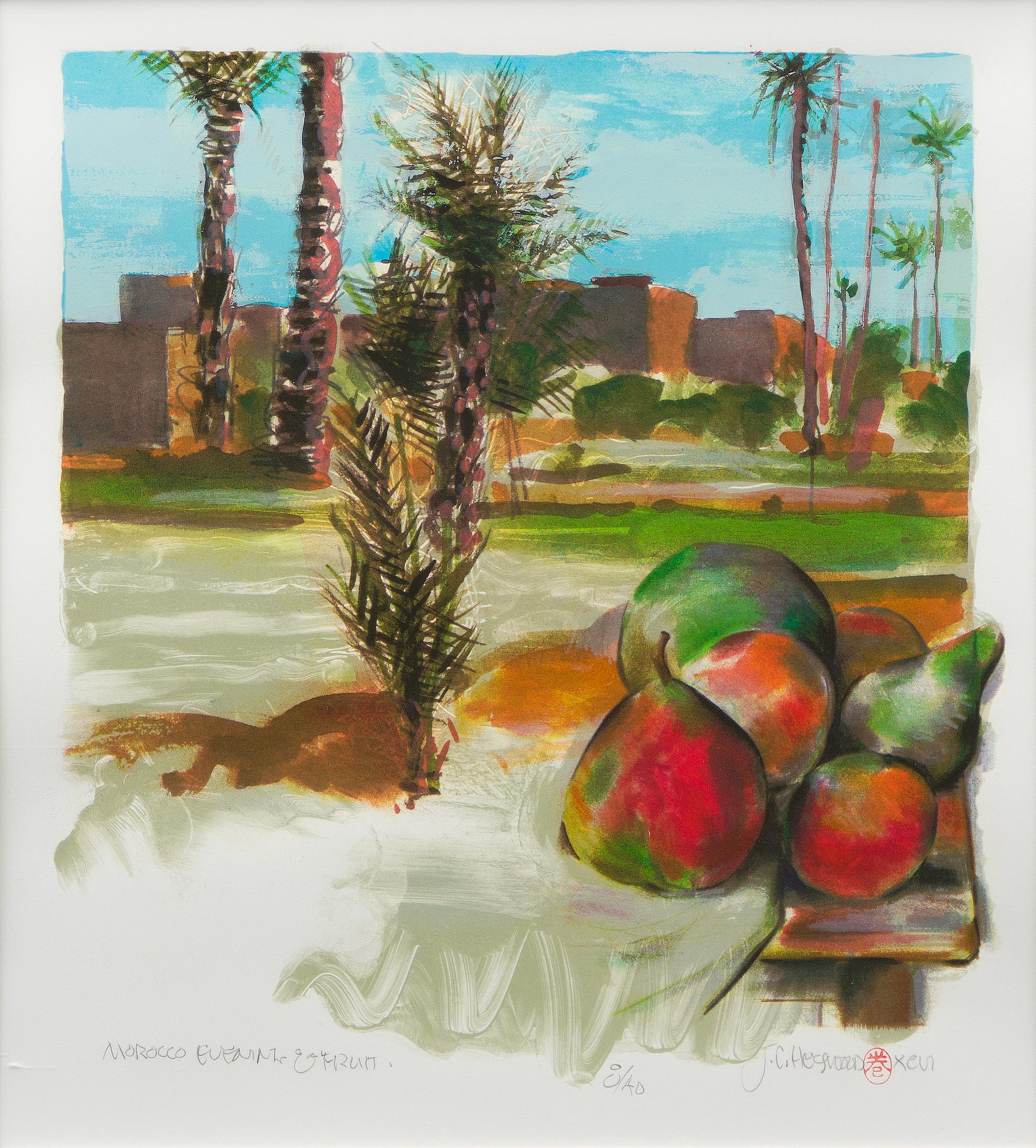 John Carl Heywood (1941) - Morocco Evening & Fruit, 1996