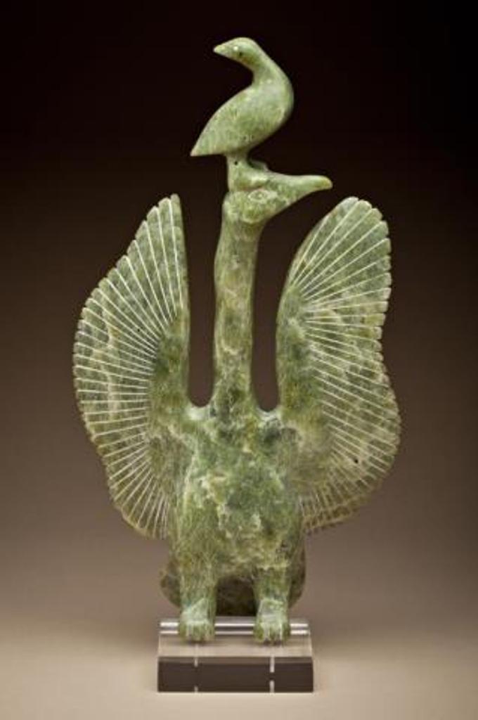 Abraham Etungat (1911-1999) - Bird and Chick, c. 1975