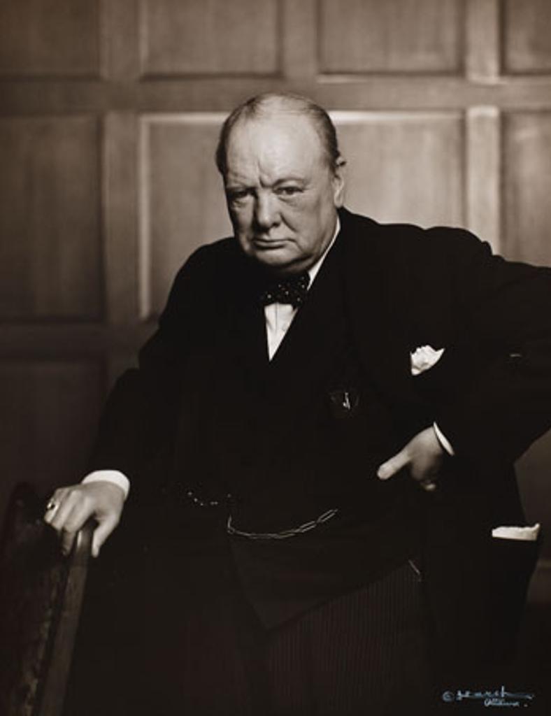 Yousuf Karsh (1908-2002) - Winston Churchill