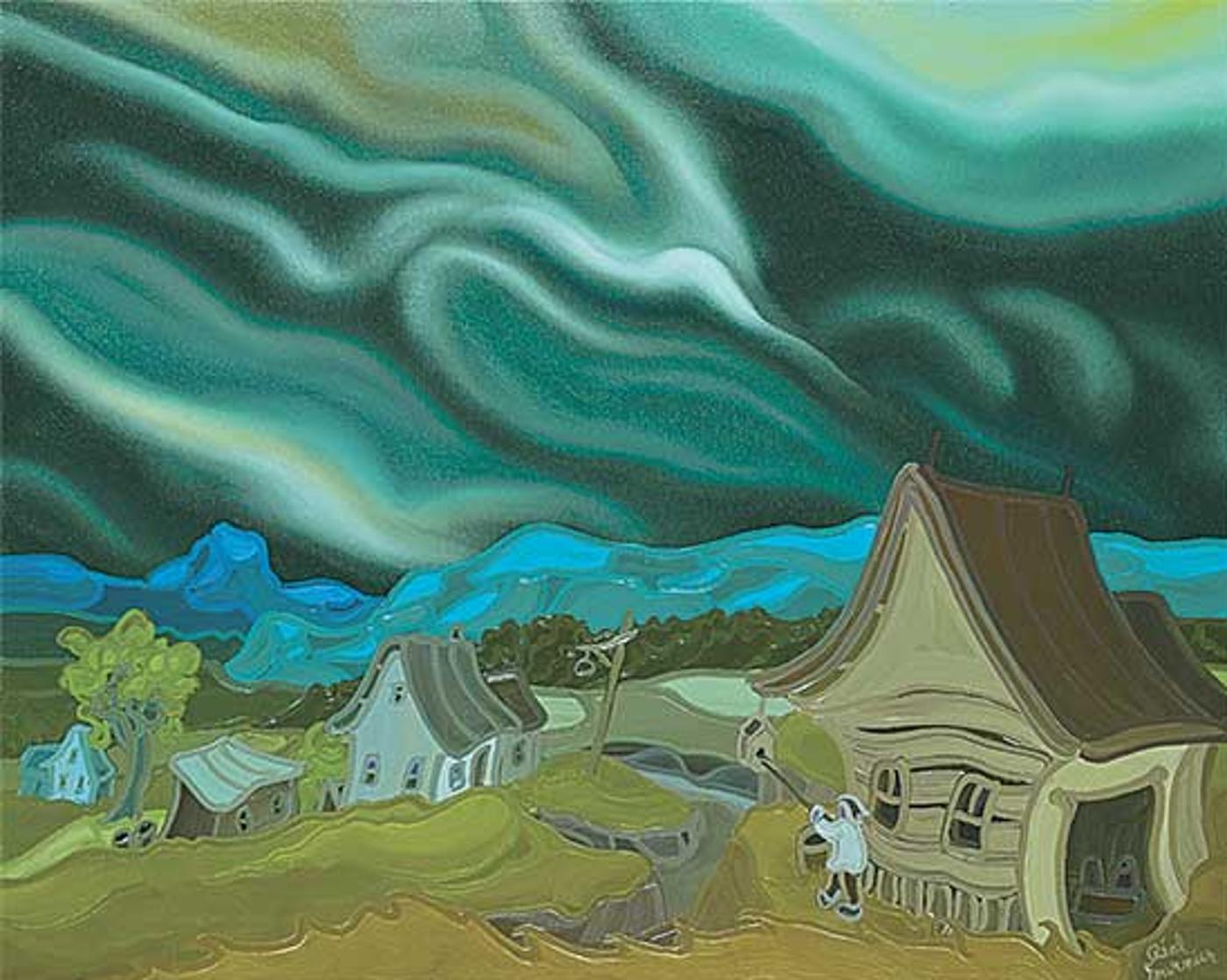 Real Fournier (1952) - Untitled - Toc Toc, Qui est la