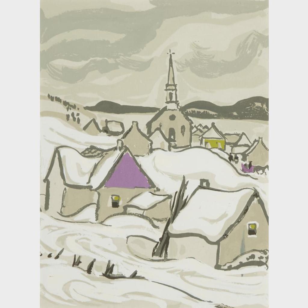 Alexander Young (A. Y.) Jackson (1882-1974) - Church, Winter