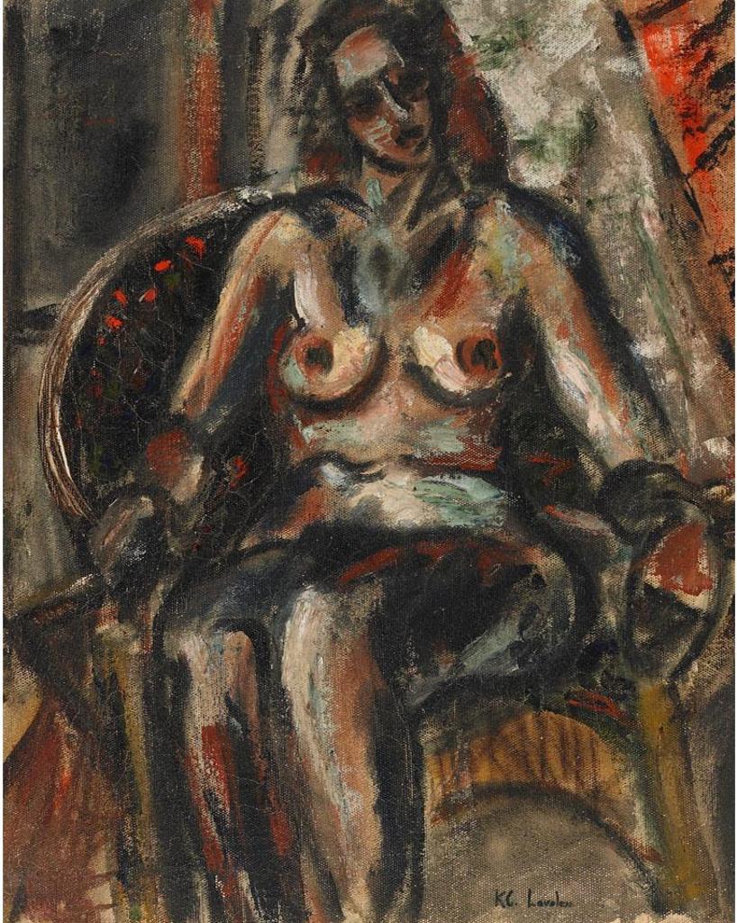 Kenneth C. Loveless (1919-1954) - Nude