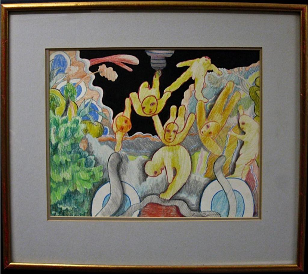 Louis de Niverville (1933-2019) - Untitled (Floating Figures)
