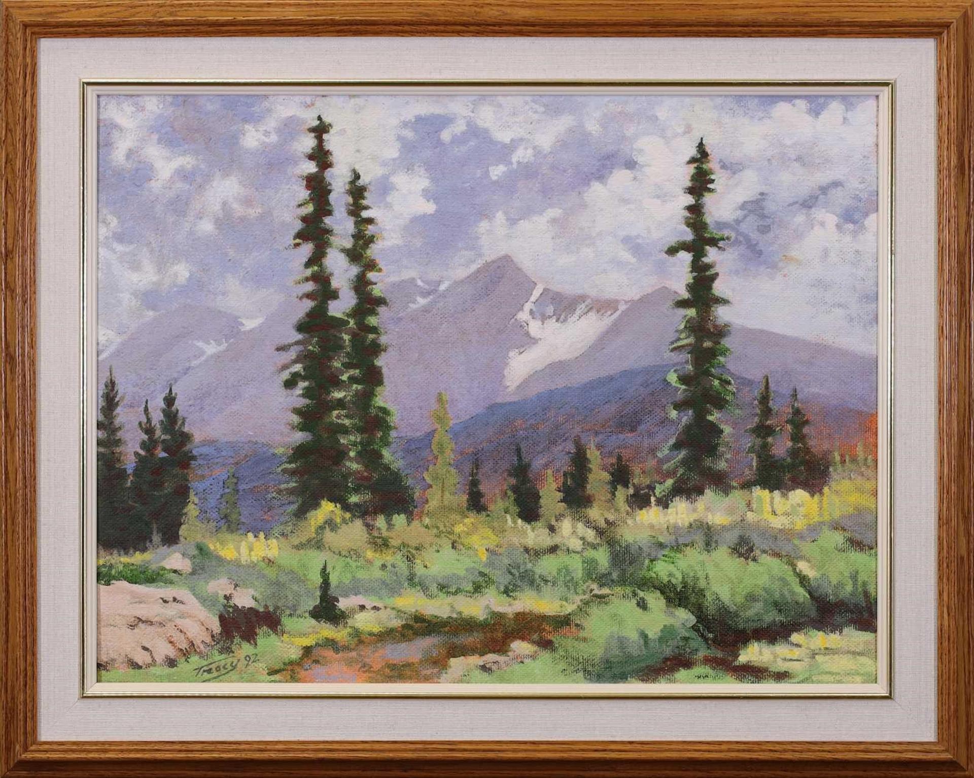 Robert M. Treacy (1922) - “Approaching Storm, Kananaskis”; 1992