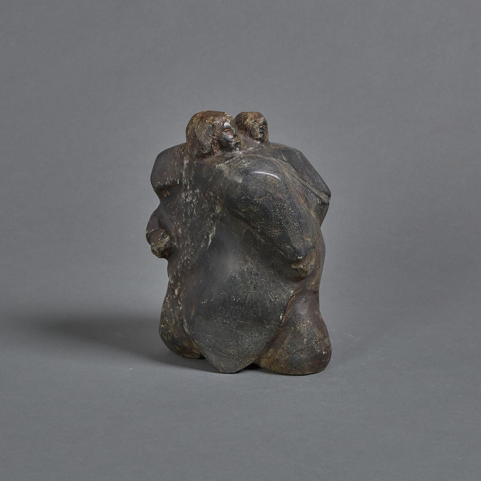 Basil Tatanniq Aptanik (1952) - Kneeling Mother And Child