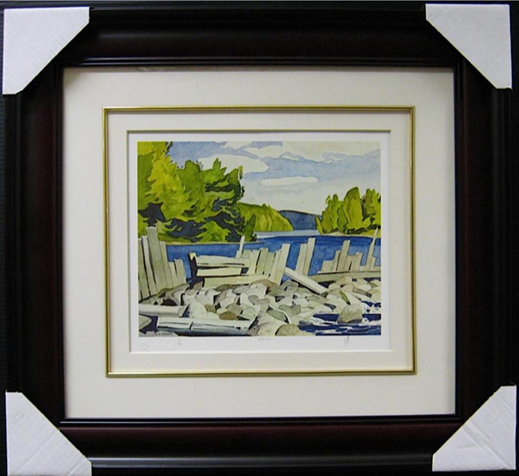 Alfred Joseph (A.J.) Casson (1898-1992) - Old Dam; Summer Storm