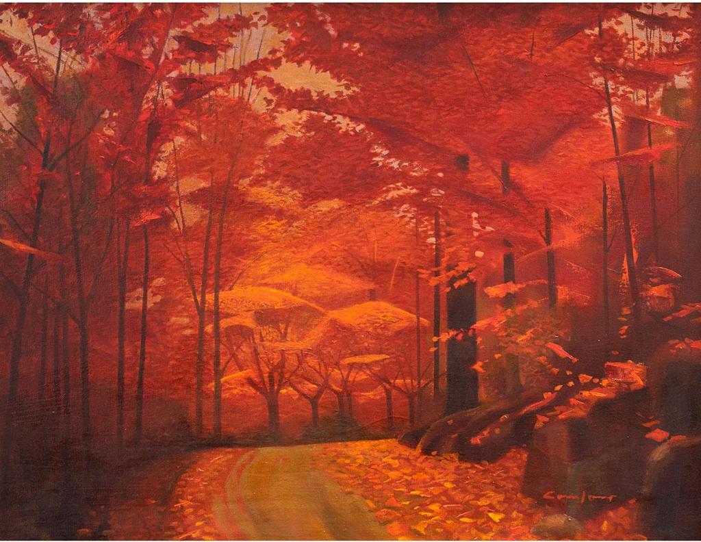 Charles Fraser Comfort (1900-1994) - Back Road To Cormac