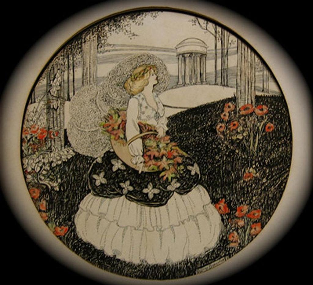 Lilian Bosworth - Ladies In Romantic Landscapes