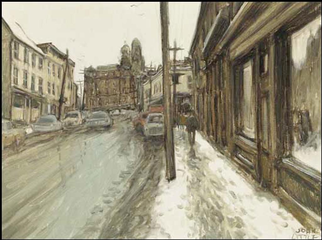 John Geoffrey Caruthers Little (1928-2024) - Water Street, Halifax, in Bygone Days