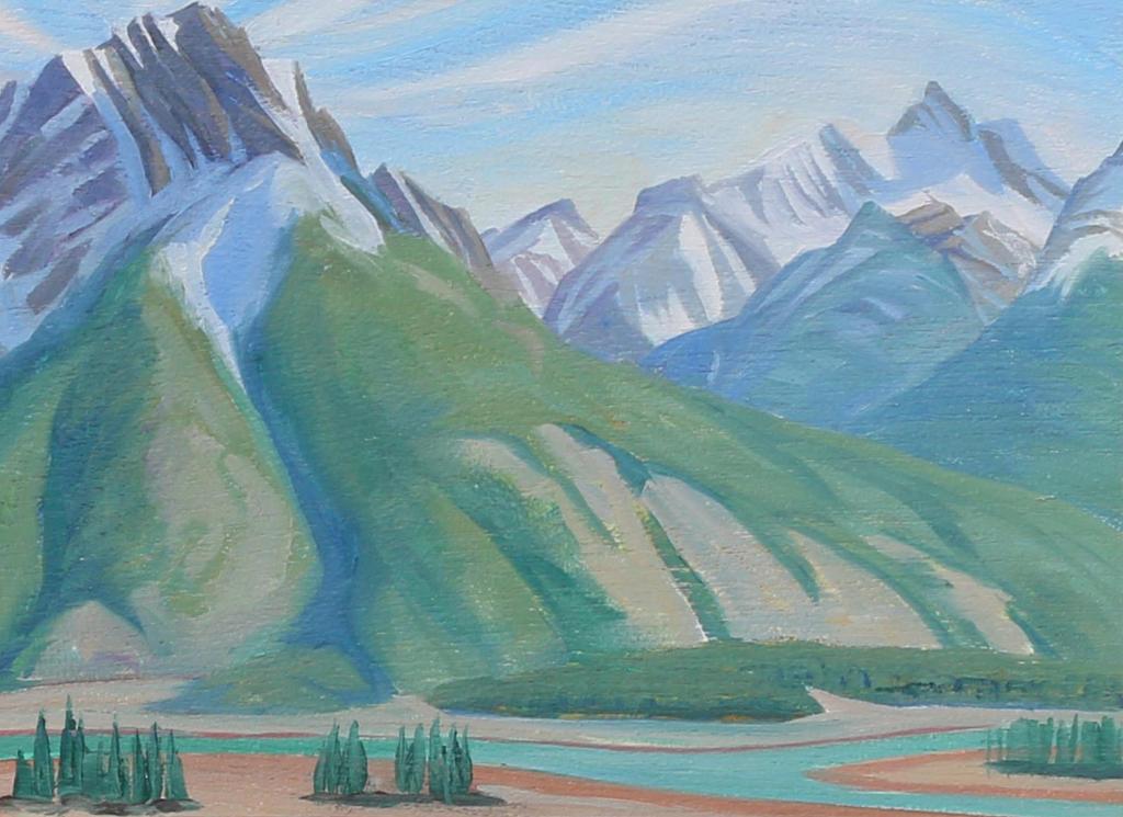 Doris Jean McCarthy (1910-2010) - From The Snaring Road; 1994