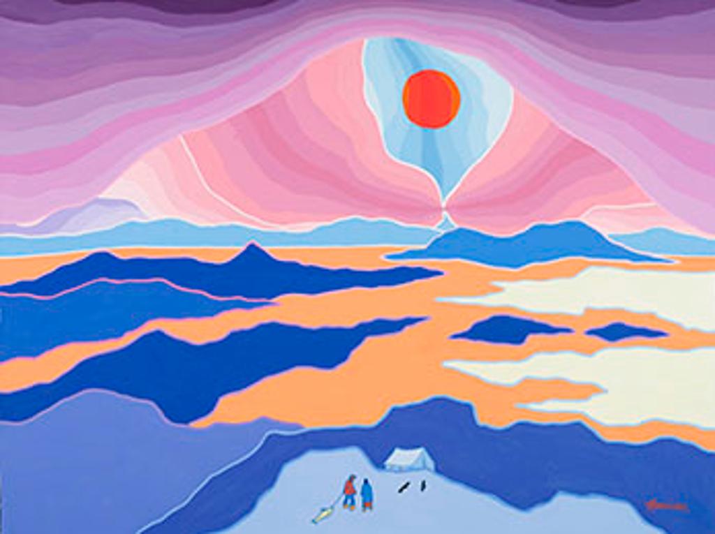 Ted Harrison (1926-2015) - Bathurst Inlet Camp