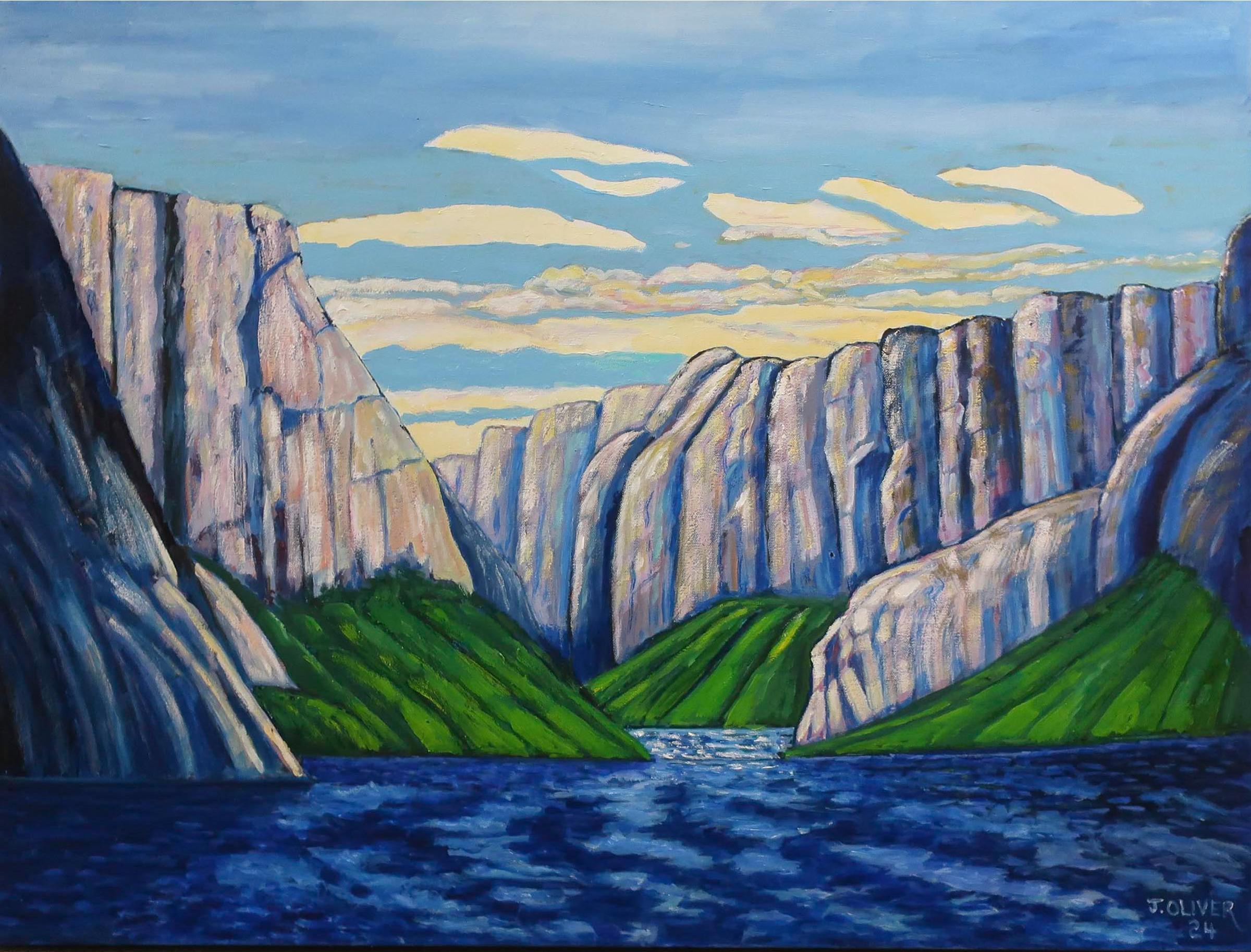 John Oliver (1939) - Western Brook Pond, Gros Morne N.P. Nfld