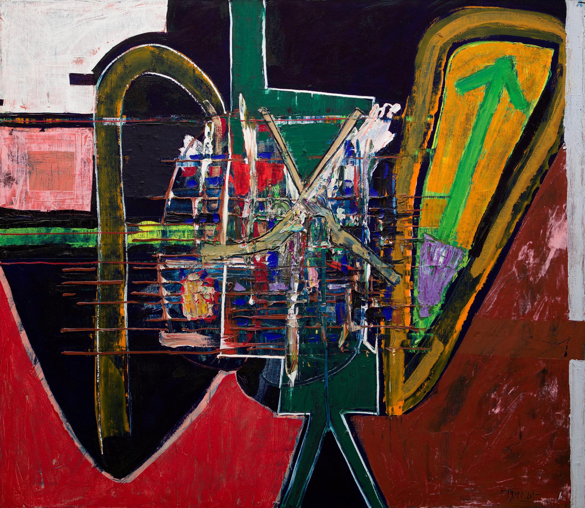 Harold Barling Town (1924-1990) - Down and Up, 1961