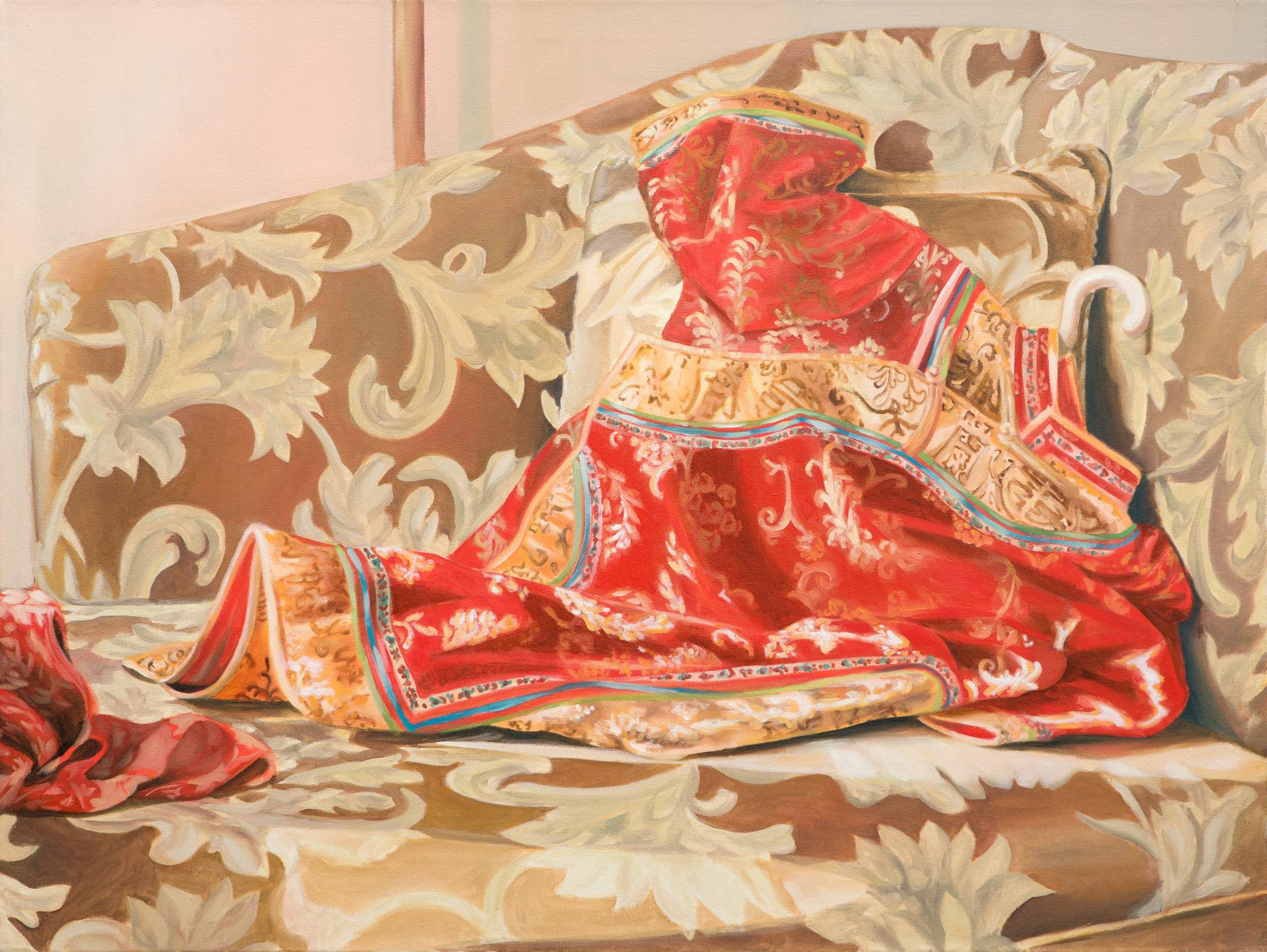 Florence Yee - Reclining Female Nude, 2017