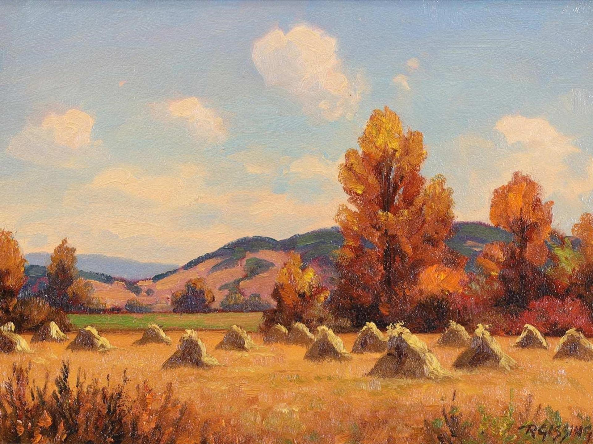 Roland Gissing (1895-1967) - Autumn Gold; 1957