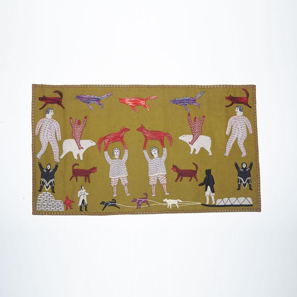 Winnie Tatya (1931) - Inuit People And Animals