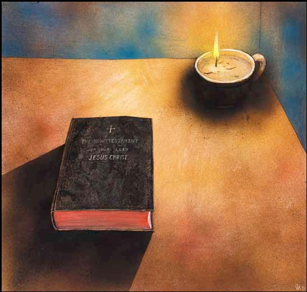 William Kurelek (1927-1977) - The Last Days Series #25