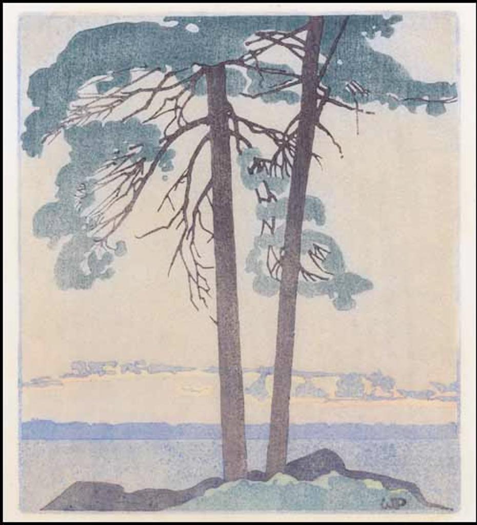 Walter Joseph (W.J.) Phillips (1884-1963) - A Muskoka Sunset