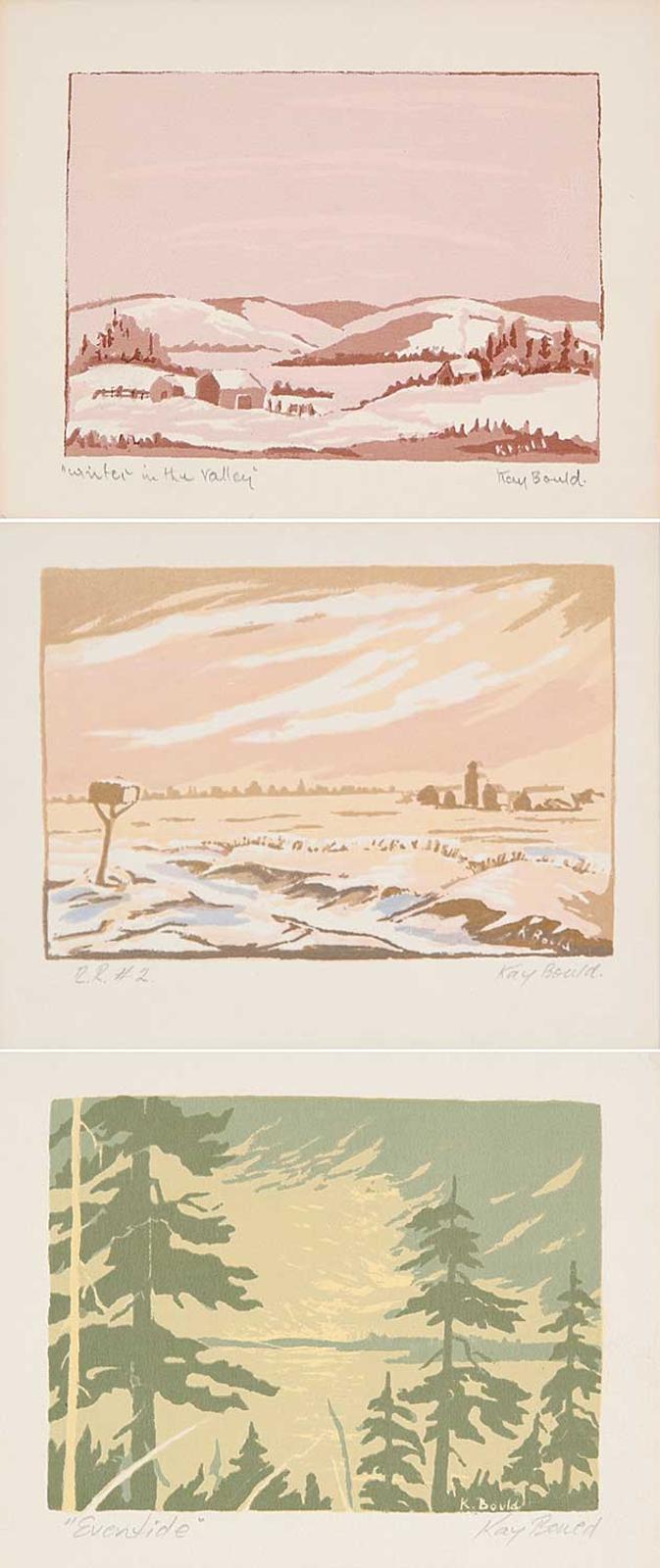 Kay Bould (1901-1999) - Winter in The Valley
