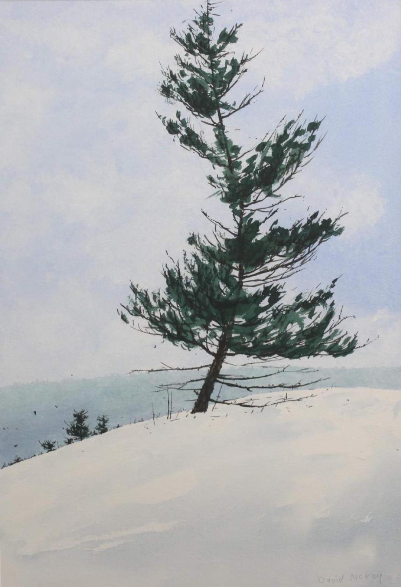 David Mckay (1945) - The Tree on the Hill