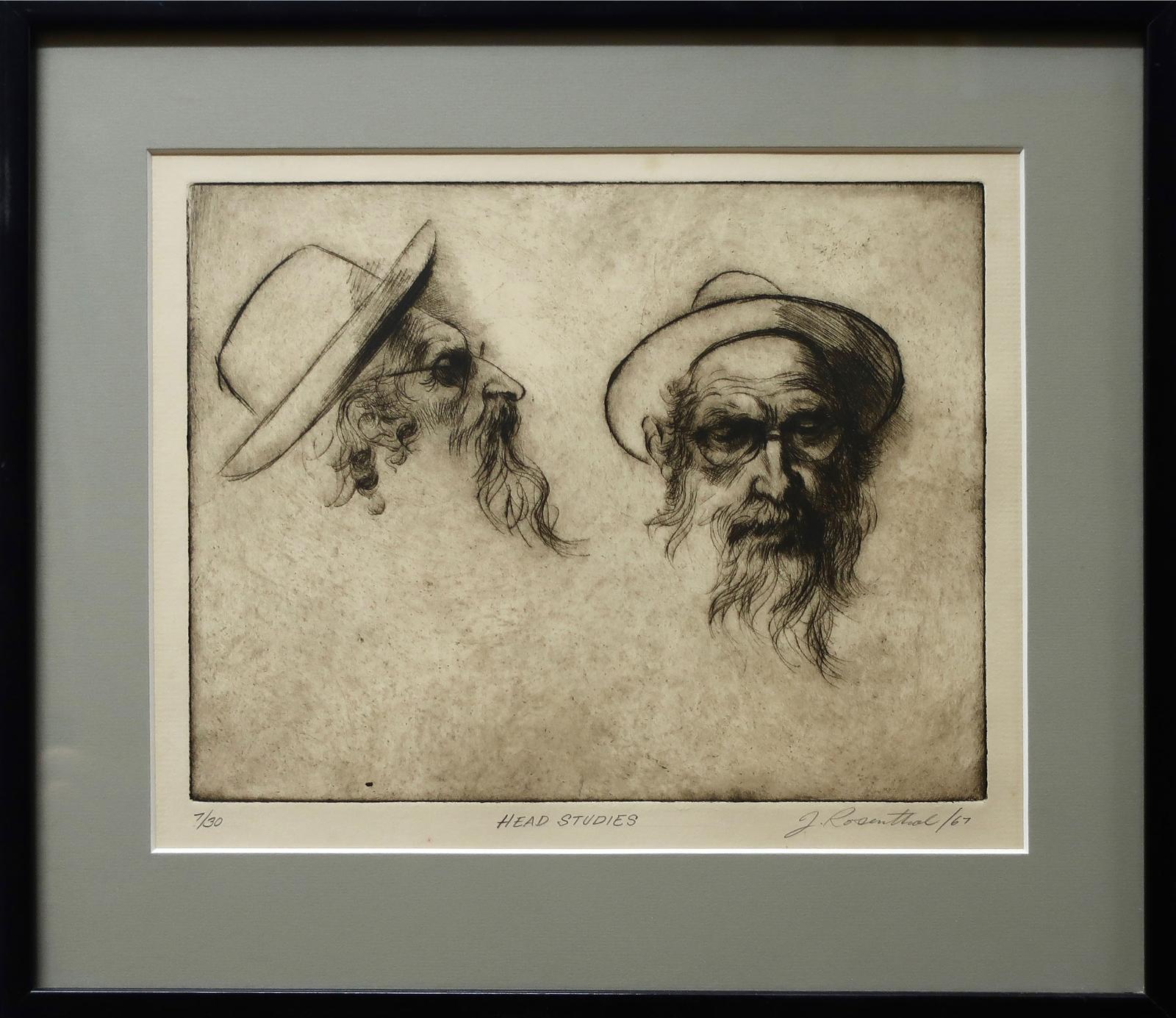 Joe Rosenthal (1921-2018) - Head Studies
