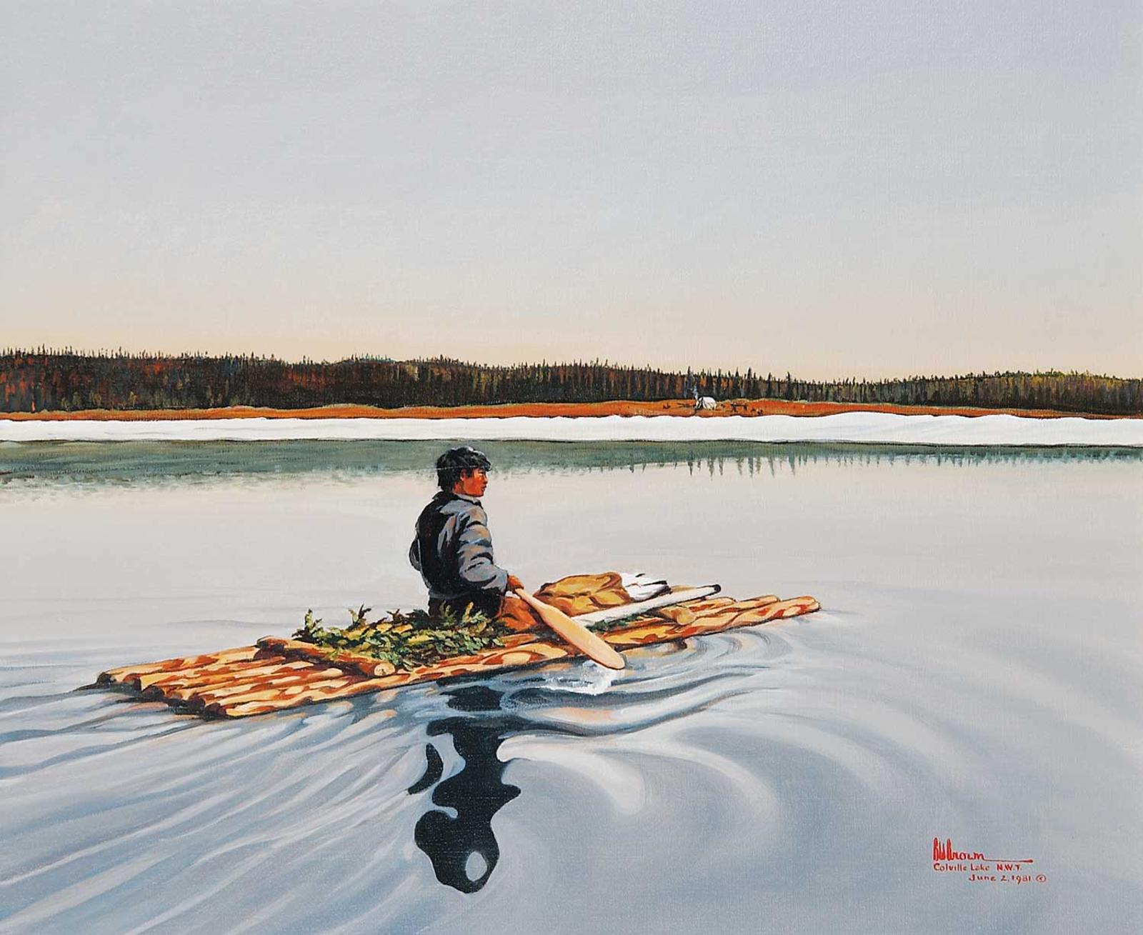 Bern Will Brown (1920-2014) - Hareskin Raft II
