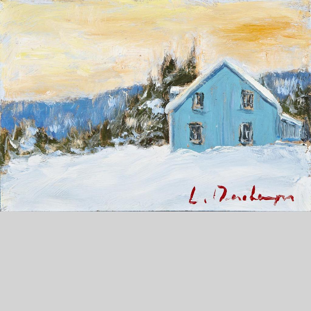 Luc Deschamps (1961-2021) - Ciel Orange, Charlevoix, 2013