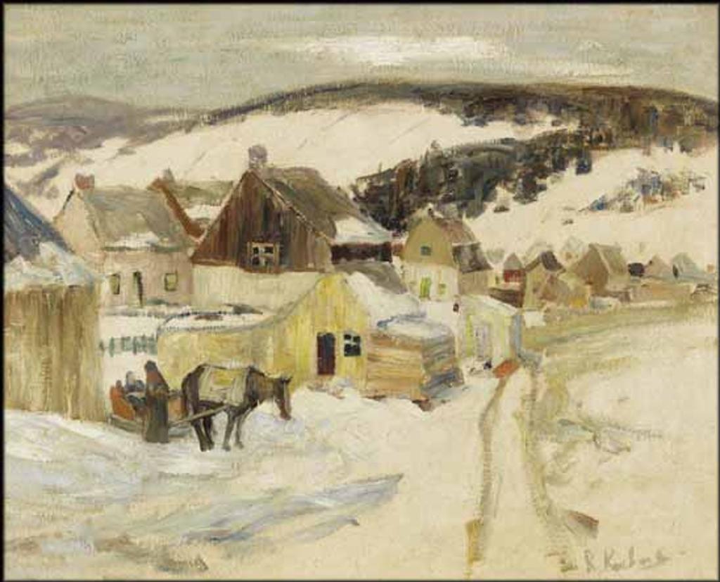 René Jean Richard (1895-1982) - Quebec Scene