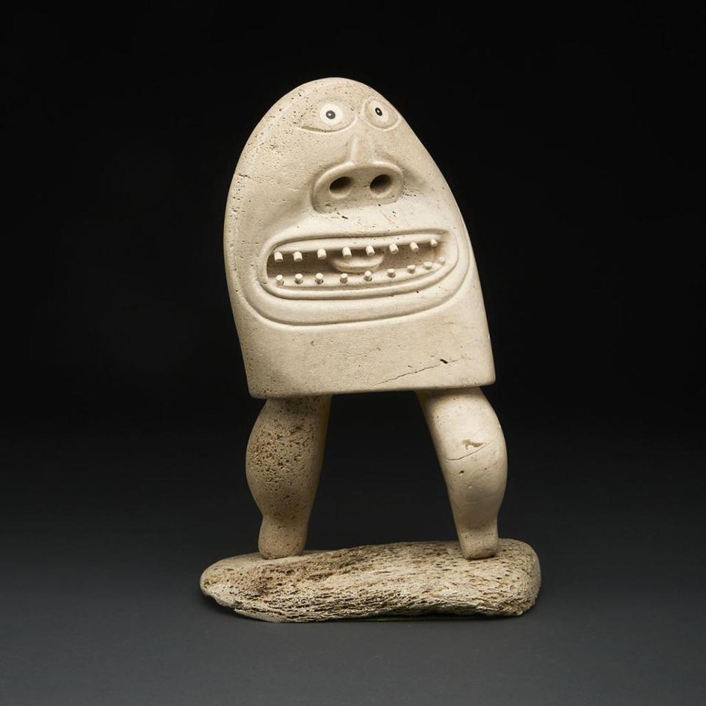 Karoo Ashevak (1940-1974) - Shaman With Opposing Faces