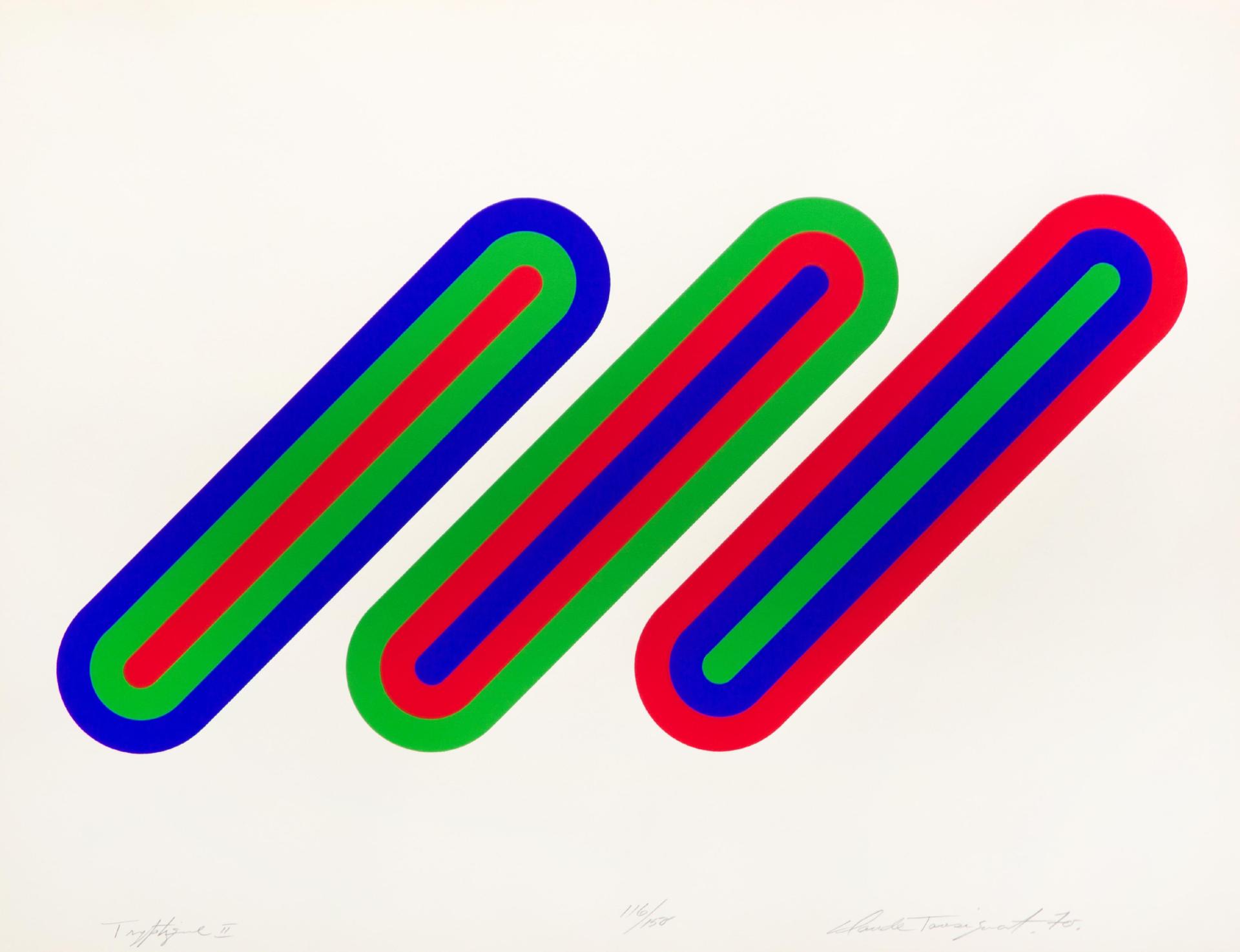 Claude Tousignant (1932) - Tryptique II, 1970