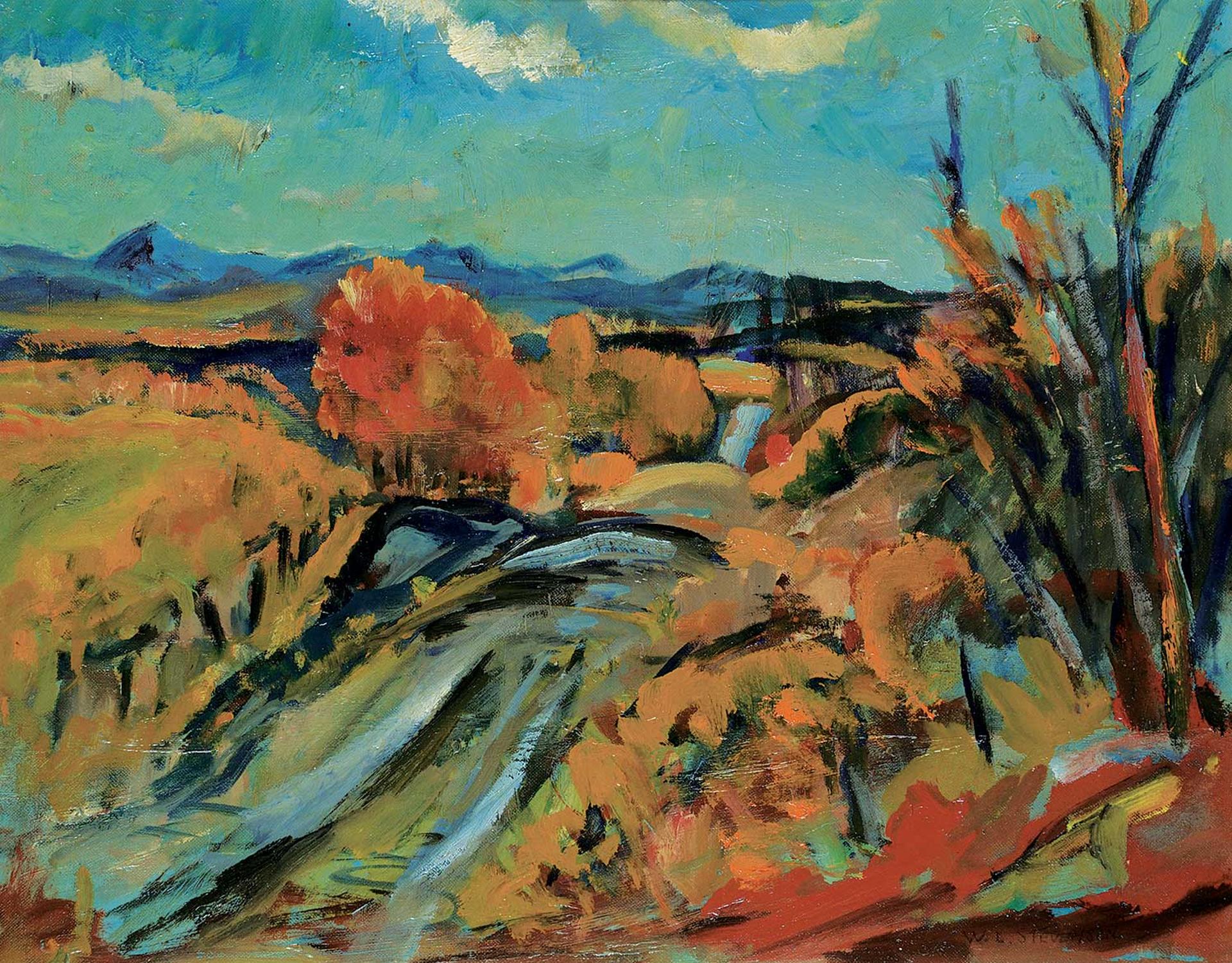 William Lewy Leroy Roy Stevenson (1905-1966) - Autumn - West of Calgary