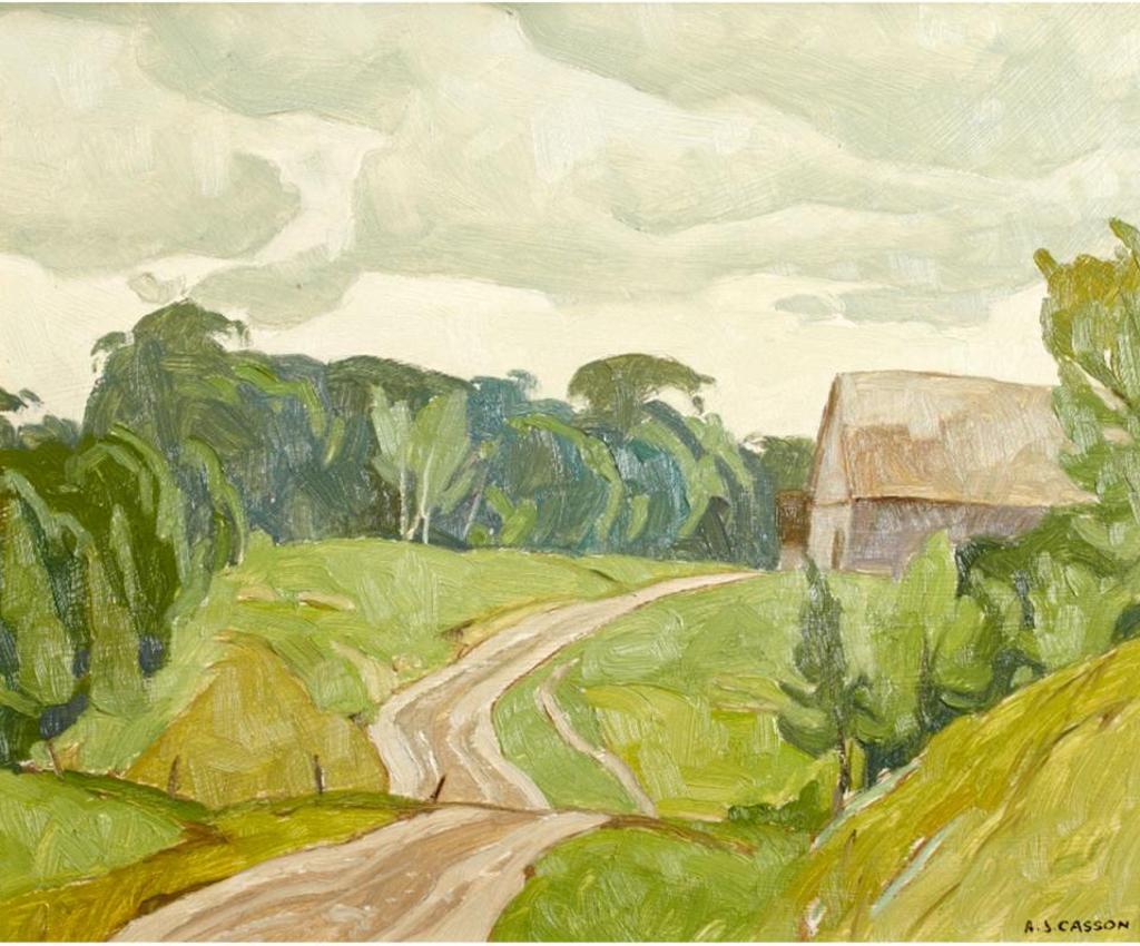 Alfred Joseph (A.J.) Casson (1898-1992) - Near Kincardine, 1968