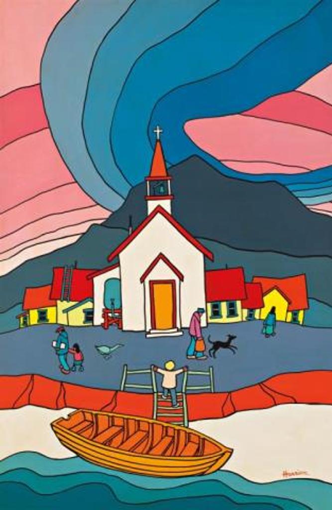 Edward Hardy (Ted) Harrison (1926-2015) - Lakeside Village