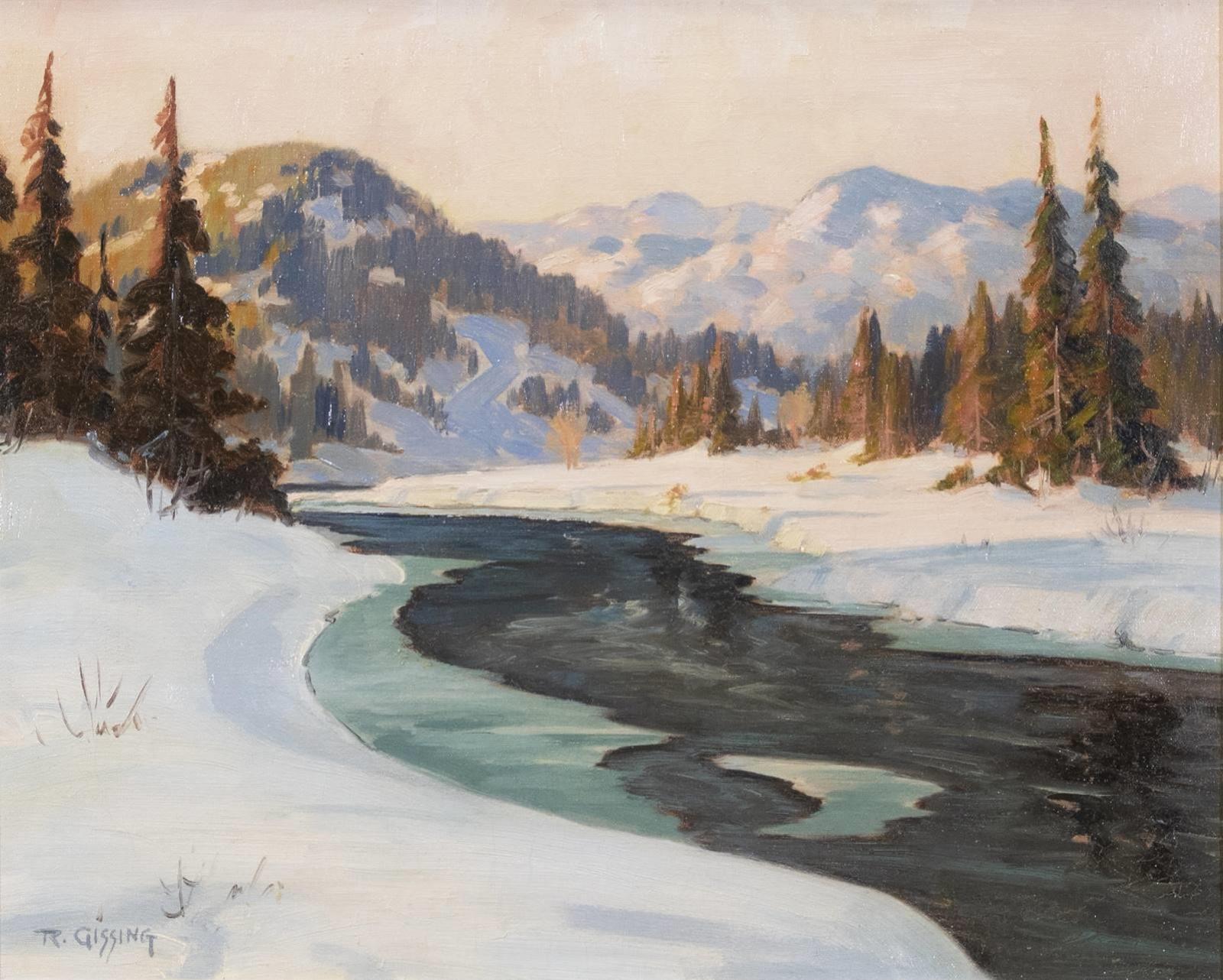 Roland Gissing (1895-1967) - Evening Shadows; Ca 1940