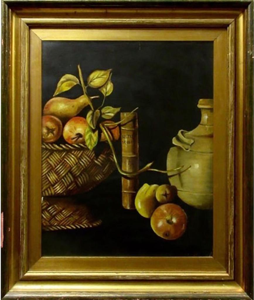 Letizia Sergio - Still Life Study (Fruit, Book, Jug)