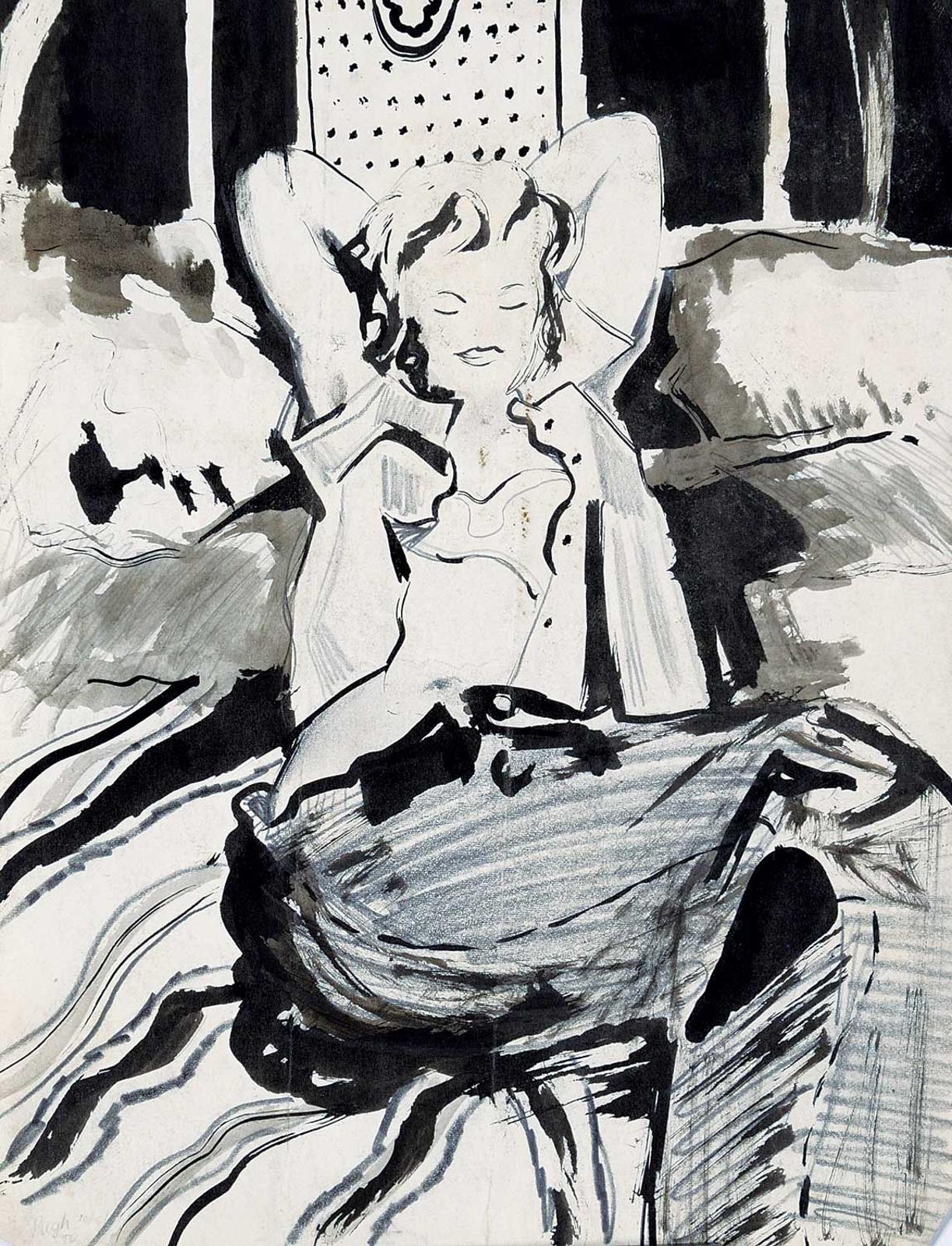 David Pugh (1946-1994) - Untitled - Relaxed