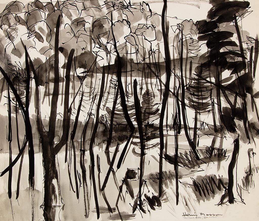 Henri Leopold Masson (1907-1996) - Fortune Lake, Que