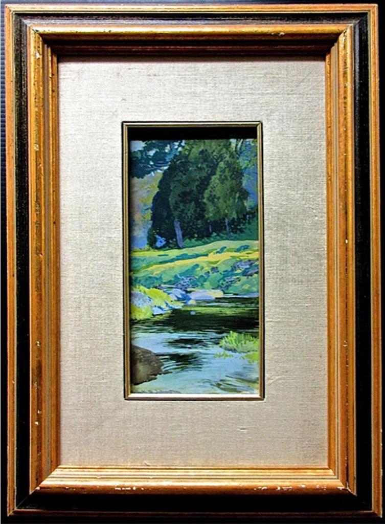 Frank (Franz) Hans Johnston (1888-1949) - The Cedar Clump