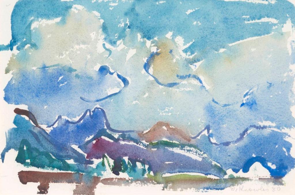 Dorothy Elsie Knowles (1927-2001) - Sunny Mountains