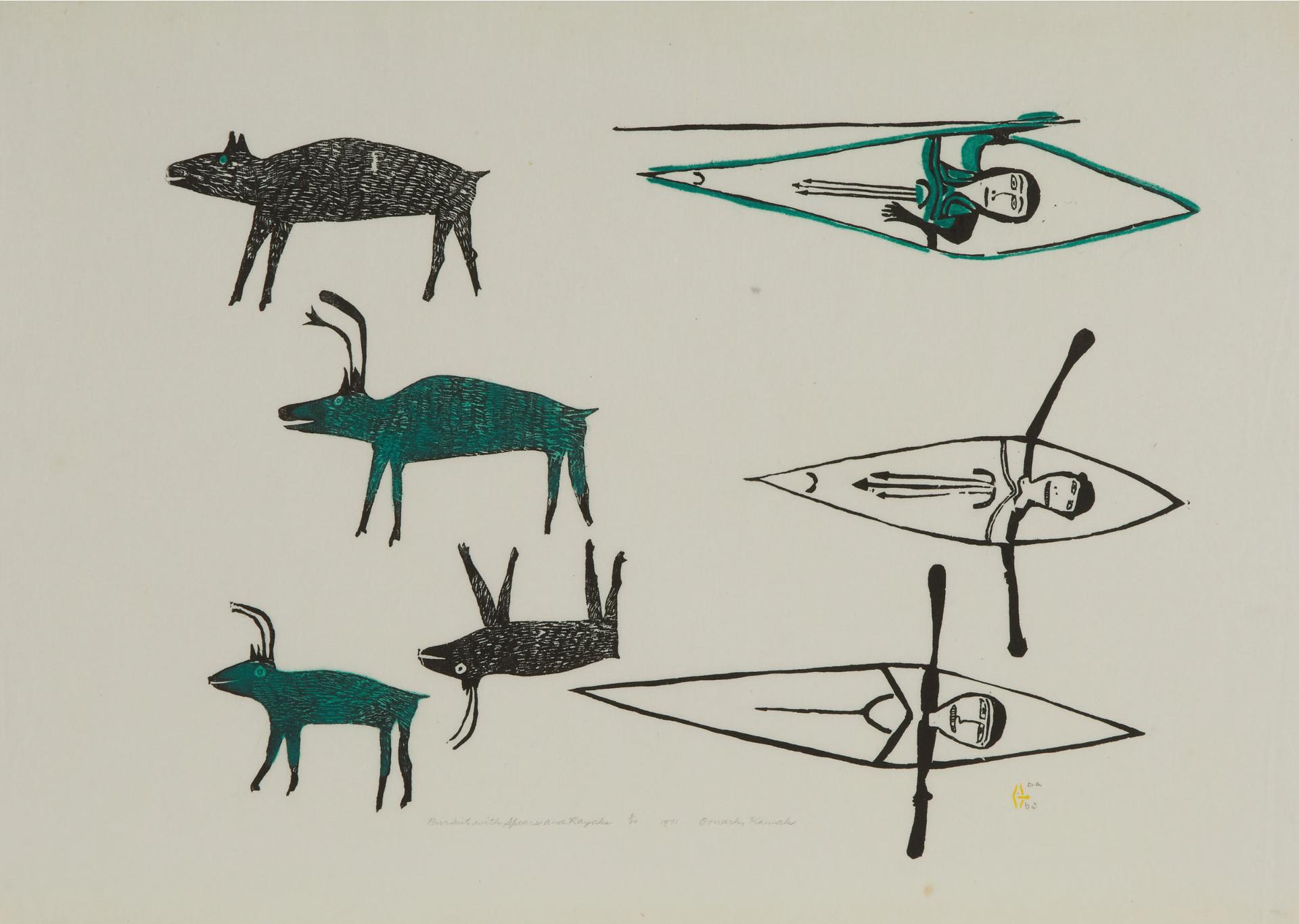 JESSIE OONARK - Pursuit With Spears And Kayaks