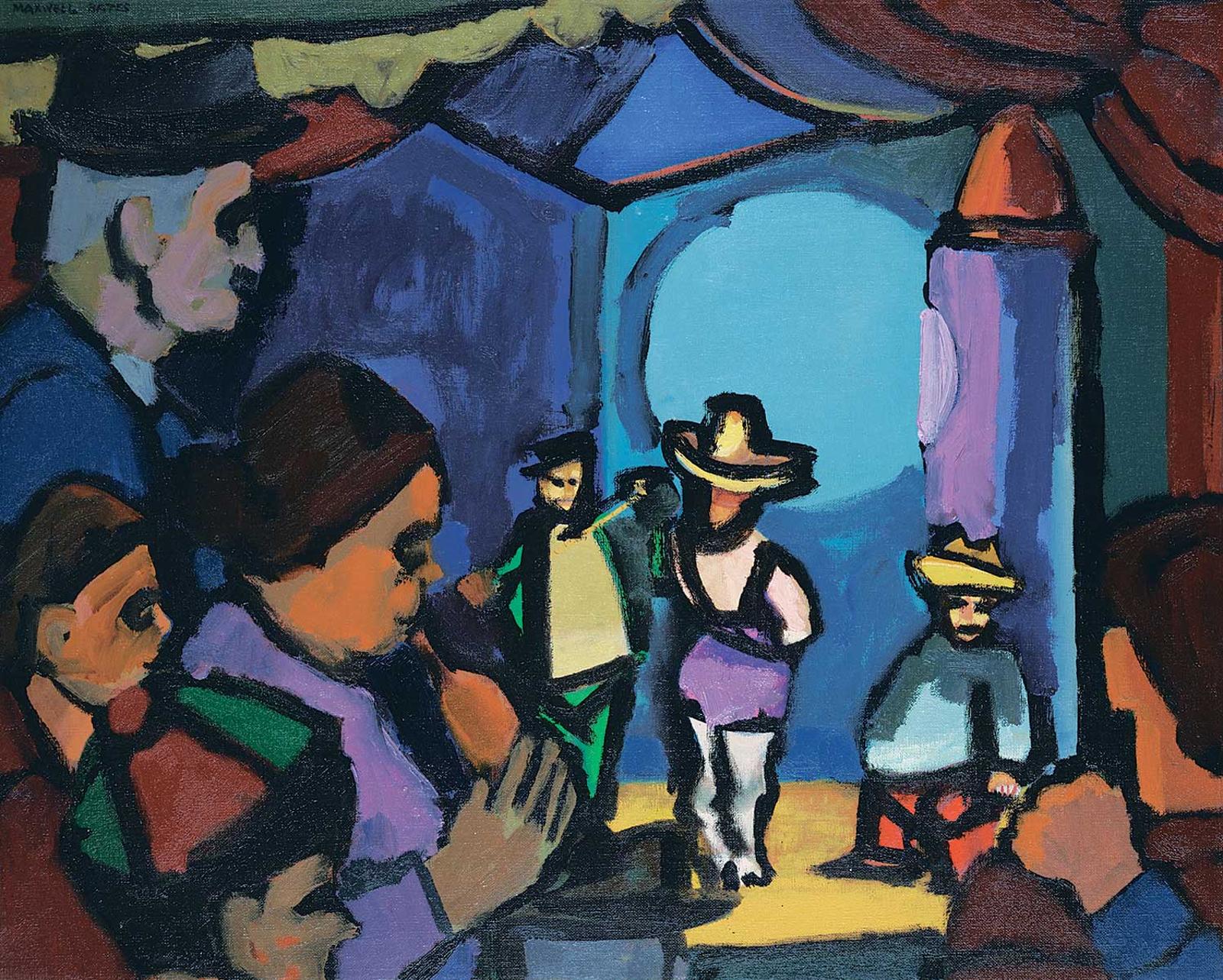 Maxwell Bennett Bates (1906-1980) - Side Show