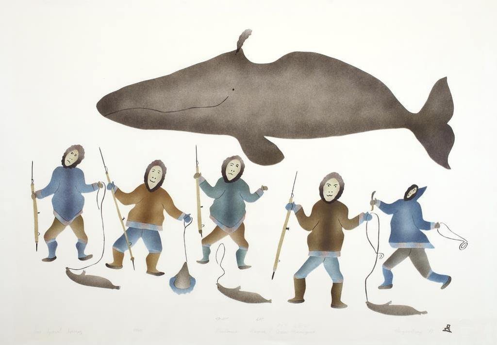 Pauloosie Karpik (1911-1988) - One Special Spring; 1988; ed. #25/35