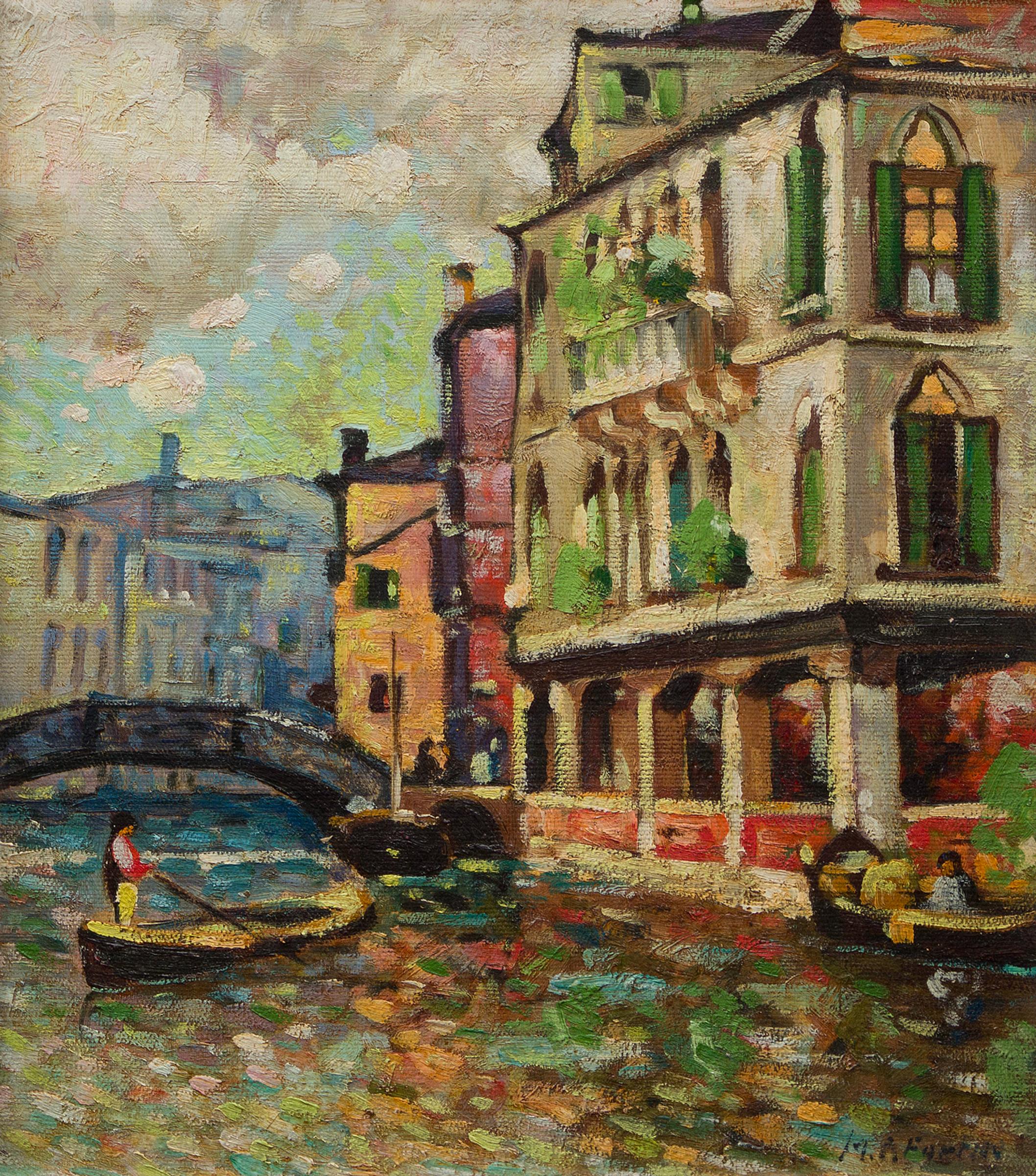 Marc-Aurèle Fortin (1888-1970) - Canal, Venise, c. 1933