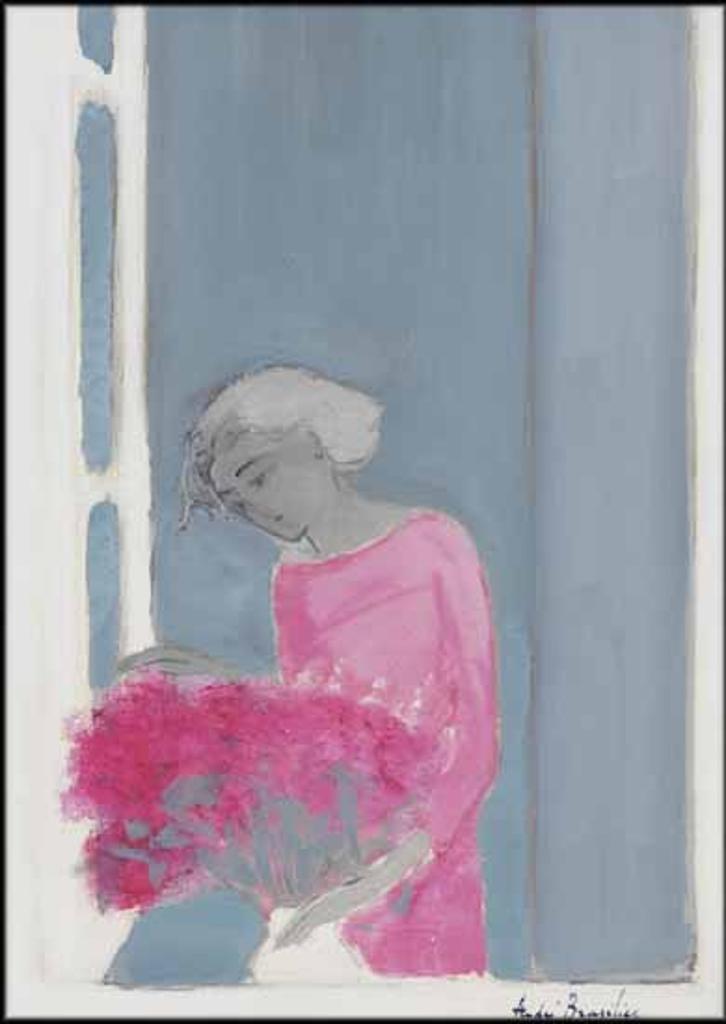 Andre Brasilier (1929) - Rose indien
